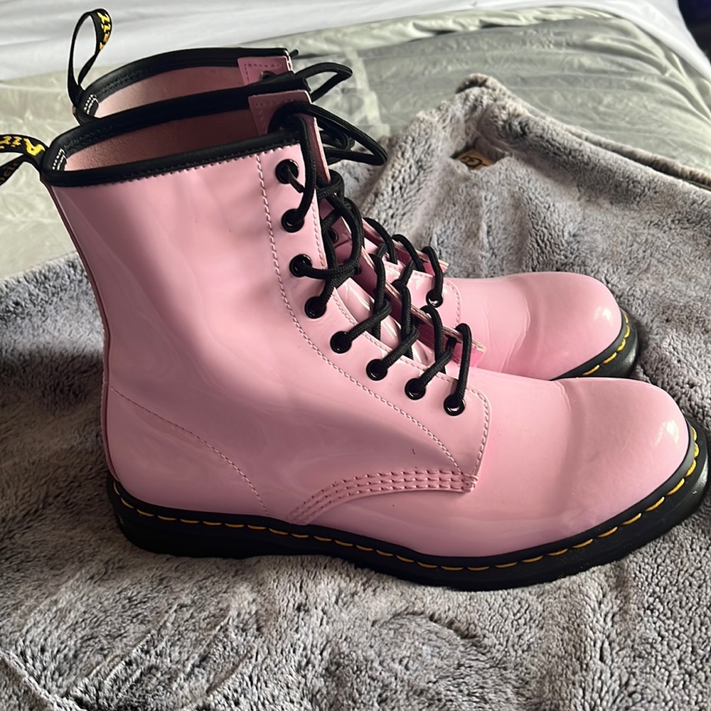 Dr. martins pink basically brand new